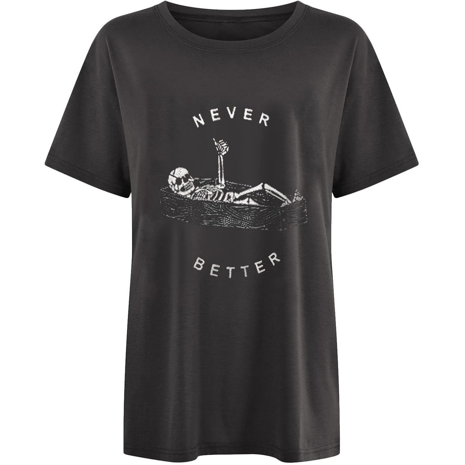 Wukreran Oversized Tops for Women Short Sleeve Shirts Dressy Casual Plus Size Cute Graphic Tees Summer Loose Fit T-Shirts Cute Shirts #A1