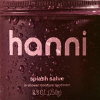 Hanni Splash Salve In-Shower Moisture Treatment For Dry Skin, Hydrating Body Moisturizer With Shea Butter, Coconut Oil & Jojoba, 250 Ml / 8.8 Oz