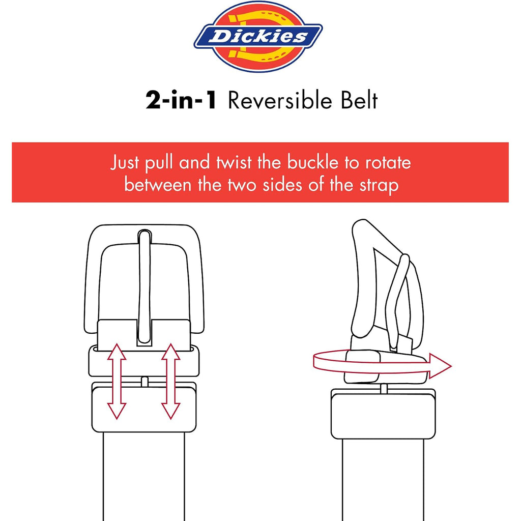 Dickies Men'S Reversible Belt