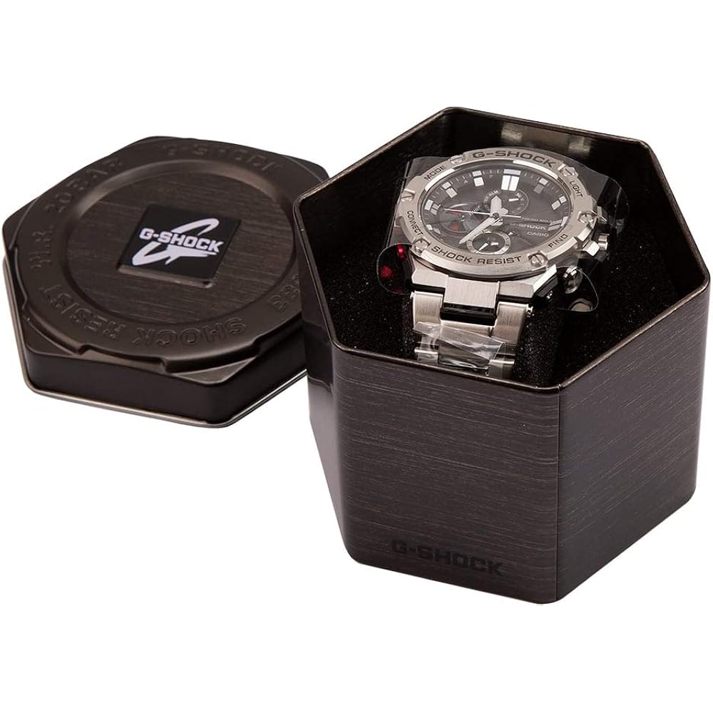 Casio Collection Women'S Watch A159Wgea, Black/Gold, 36.8 X 33.2 X 8.2 Mm, Bracelet