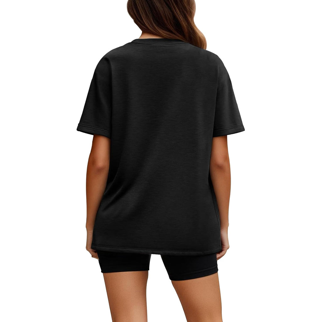 2 Pack Womens Summer Tops V Neck Short Sleeve T Shirts 2026 Basic Casual Tees Trending Clothes