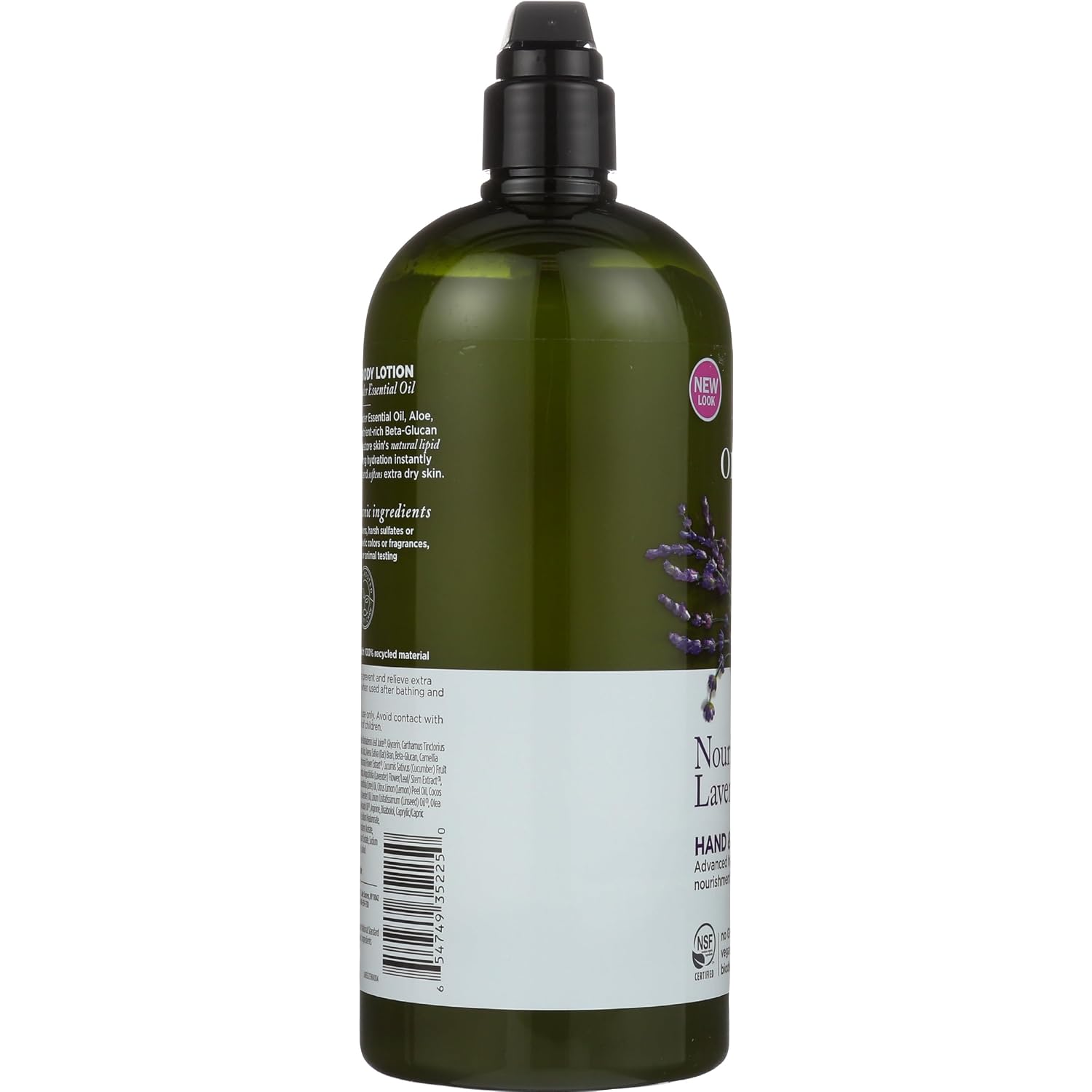 Avalon Organics Hand & Body Lotion, Nourishing Lavender, 32 Oz