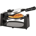 Bella Classic Rotating Belgian Waffle Maker With Nonstick Plates, Removable Drip Tray, Adjustable Browning Control And Cool Touch Handles, Stainless Steel