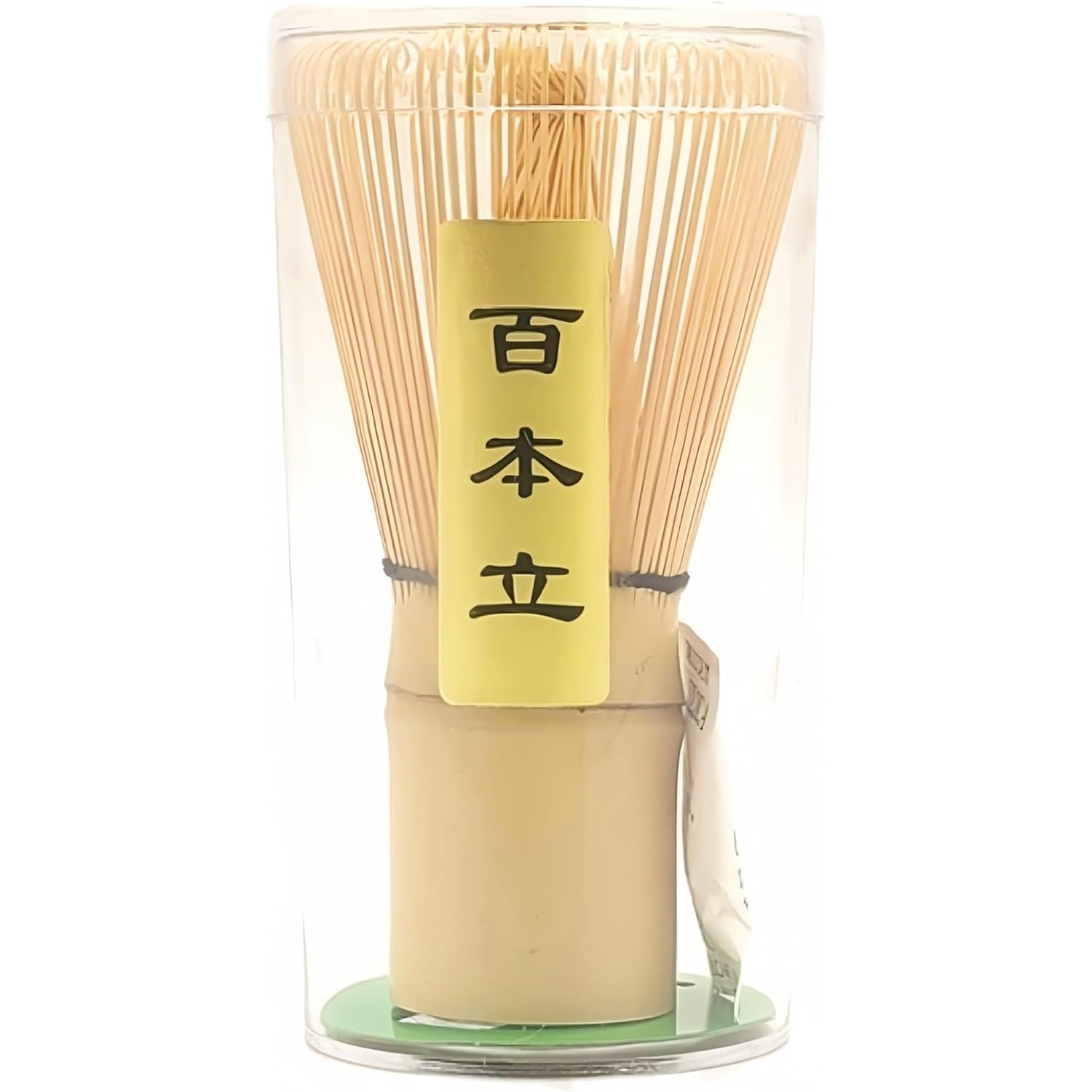 Matcha Whisk - Bamboo Whisk For Matcha Powder, Handcrafted Organic Traditional Japanese Chasen, 100-Prong Matcha Stirrer Wisk Mixer Brush For Authentic Tea Preparation
