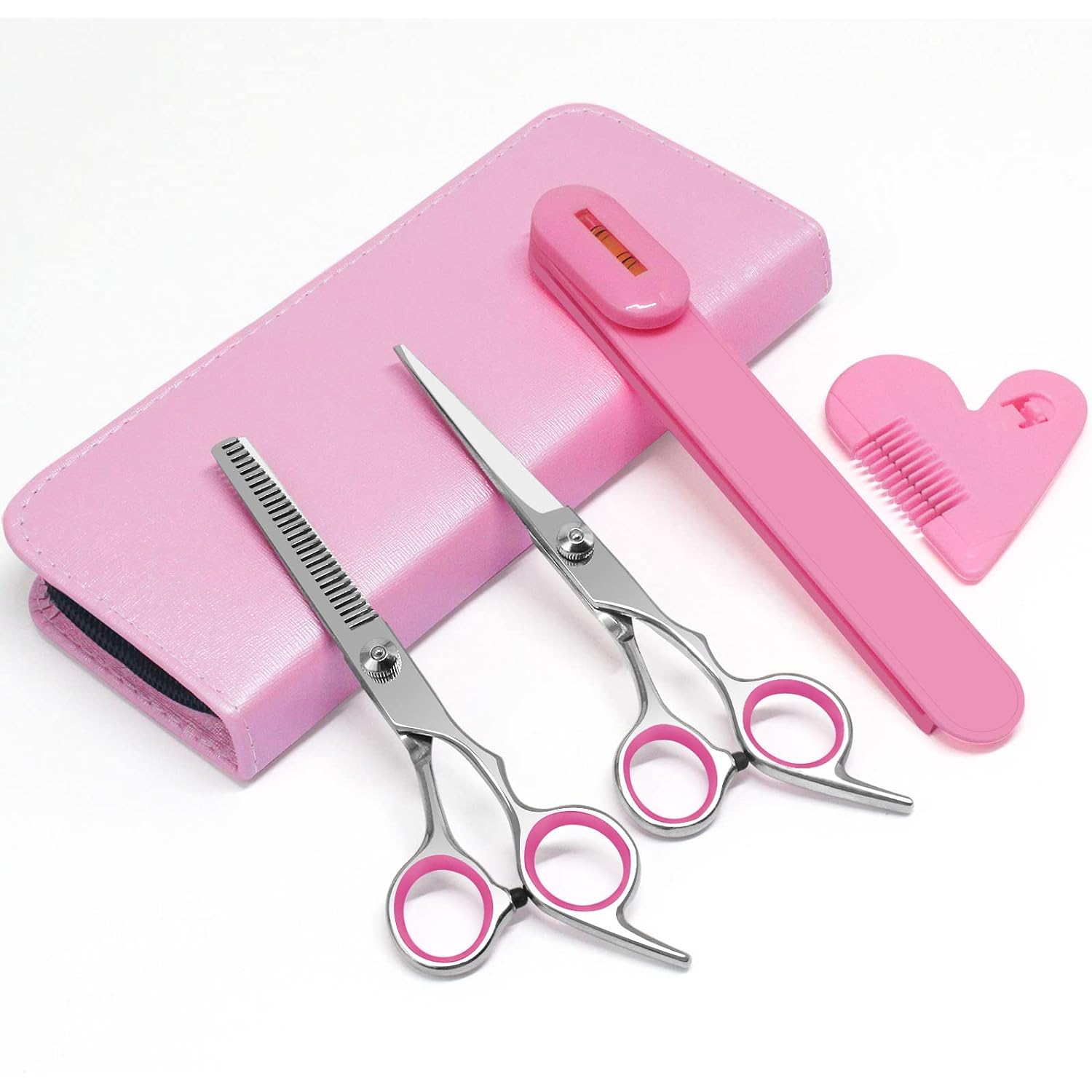 Hair Cutting Kit For Diy Hair Cutting At Home, Hair Scissors, Split Ends Trimmer, Bangs Clips, Professional Hair Cutting Tools For Women, Kids