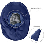 Womens Sun Hat Upf 50+ Wide Brim And Ponytail Hole, Hiking Safari Hat With Neck Flap…