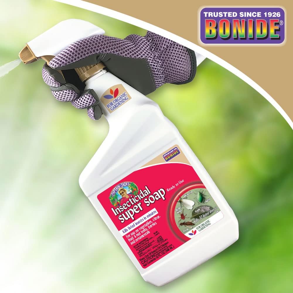 Bonide Captain Jack'S Insecticidal Super Soap, 32 Oz Ready-To-Use Spray For Organic Gardening And Outdoor Plants | Ready-To-Use Spray, For Organic Gardening, Outdoor Plants