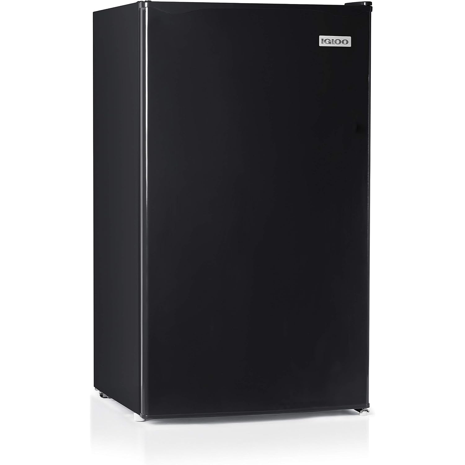 Igloo 3.2 Cu.Ft. Mini Fridge With Freezer - Single Door Compact Refrigerator With Glass Shelves For Homes, Dorms & Offices- Keep Snacks, Drinks & Frozen Foods Cool With Temperature Control Mini Fridge