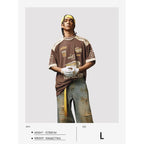 Aelfric Eden 90S Oversized T Shirts Unisex Graphic Jersey Printed Casual Tees Streetwear Vintage Summer Top Tshirt