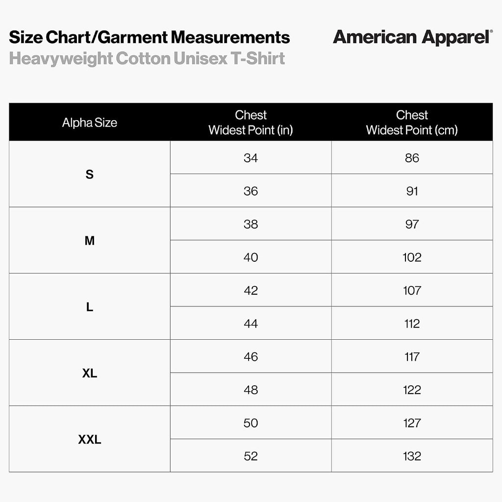American Apparel Unisex Adult Heavyweight Cotton T-Shirt, Style G1301/G1301Gd, Multipack