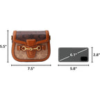 Women Small Crossbody Bags Women Golden Buckle Leather Purse Handbag Fashion Design