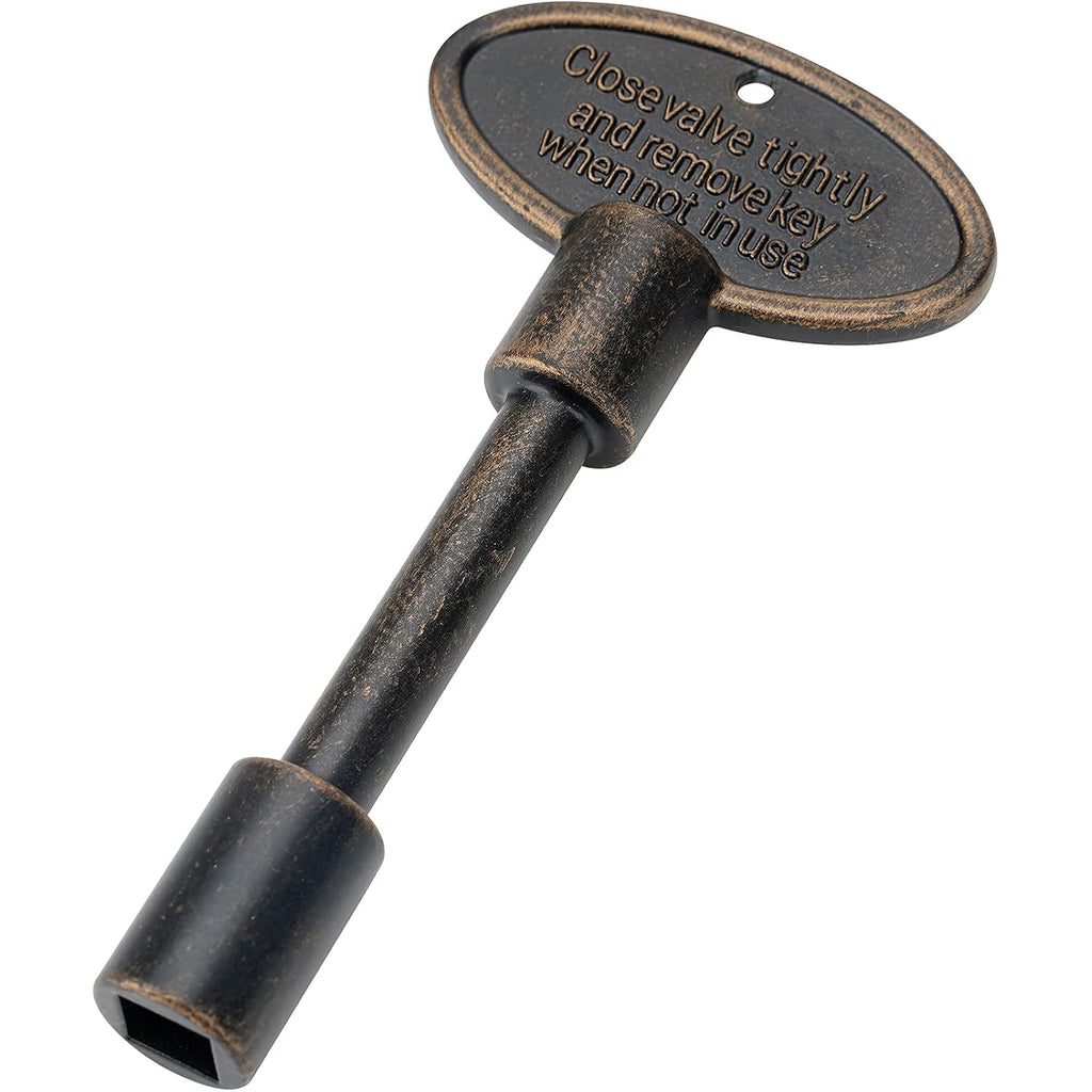 Stanbroil Universal 3-Inch Gas Valve Key Antique Copper | Fits 1/4" And 5/16" Turn Ball Valve For Gas Fire Pits And Fireplaces