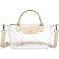 BOSTANTEN Clear Bag for Stadium Approved Crossbody Purse Handbags for Concerts Sports Events