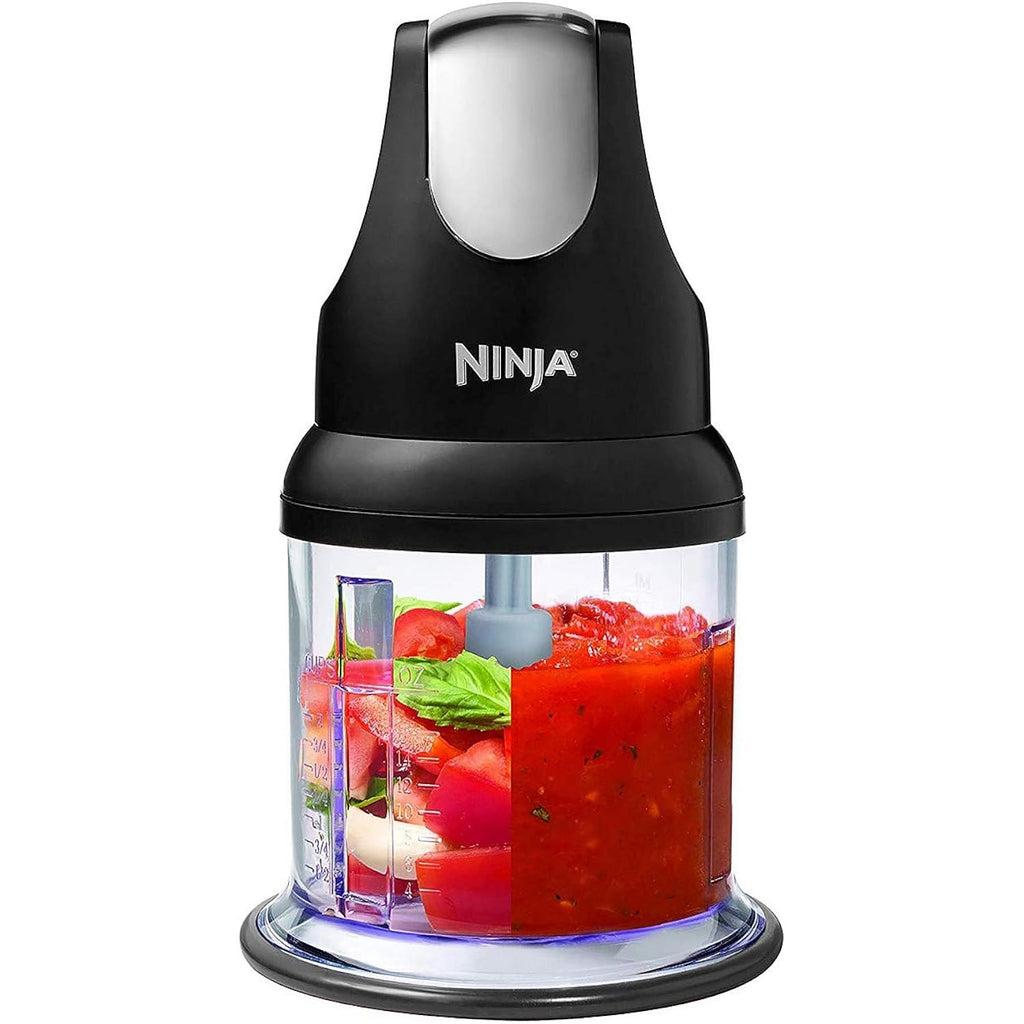 Ninja Food Chopper Express Chop With 200-Watt, 16-Ounce Bowl For Mincing, Chopping, Grinding, Blending And Meal Prep (Nj110Gr)