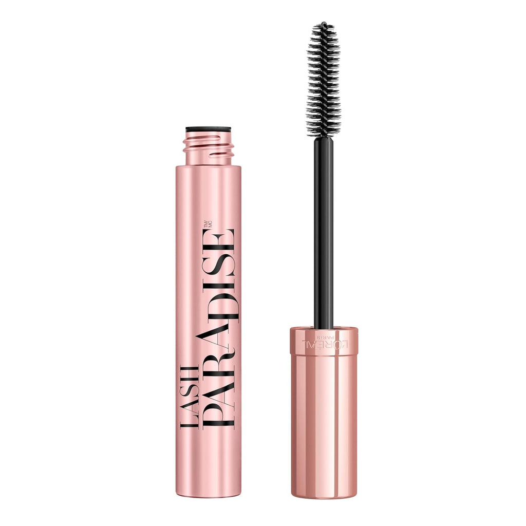 L'Oreal Paris Makeup Voluminous Lash Paradise Mascara, Voluptuous Volume, Intense Length, Feathery Soft Full Lashes, No Flaking, No Smudging, No Clumping, Blackest Black, 0.25 Fl Oz (Pack Of 1)