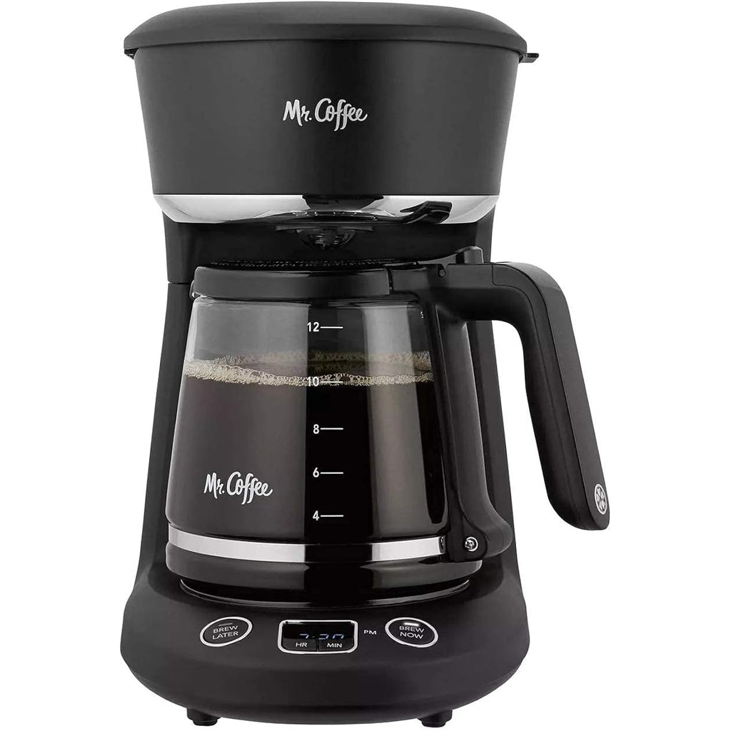 Mr. Coffee® 12-Cup Programmable Coffeemaker, Brew Now Or Later