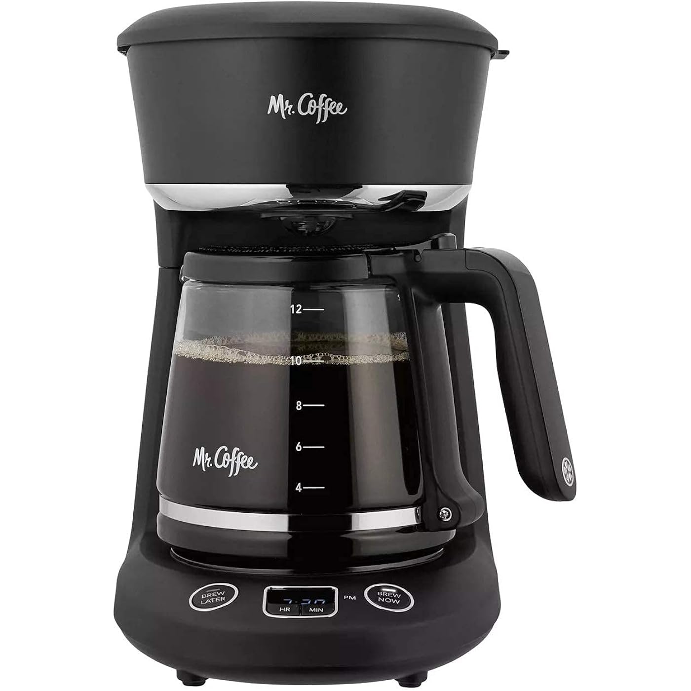 Mr. Coffee® 12-Cup Programmable Coffeemaker, Brew Now Or Later