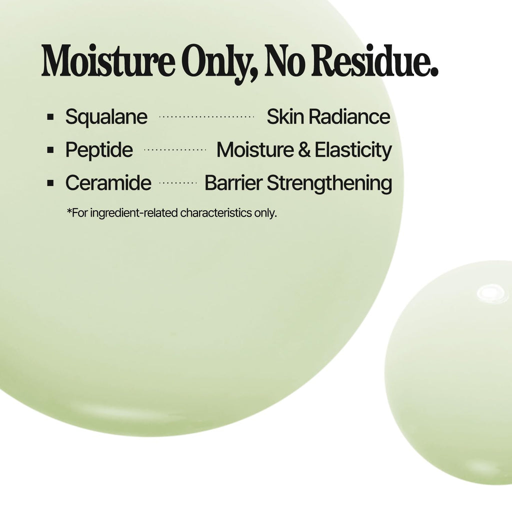 Knock Melt-In Body Toner, Instant Glass Body Glow, Ceramide Moisture Lock, Lightweight Milky Moisturizer, Zero Sticky, For All Skin, Fresh Pistachio Scent, 10.14 Fl Oz