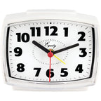 Equity 33100 Electric Silent Analog Alarm Clock With Lighted Dial