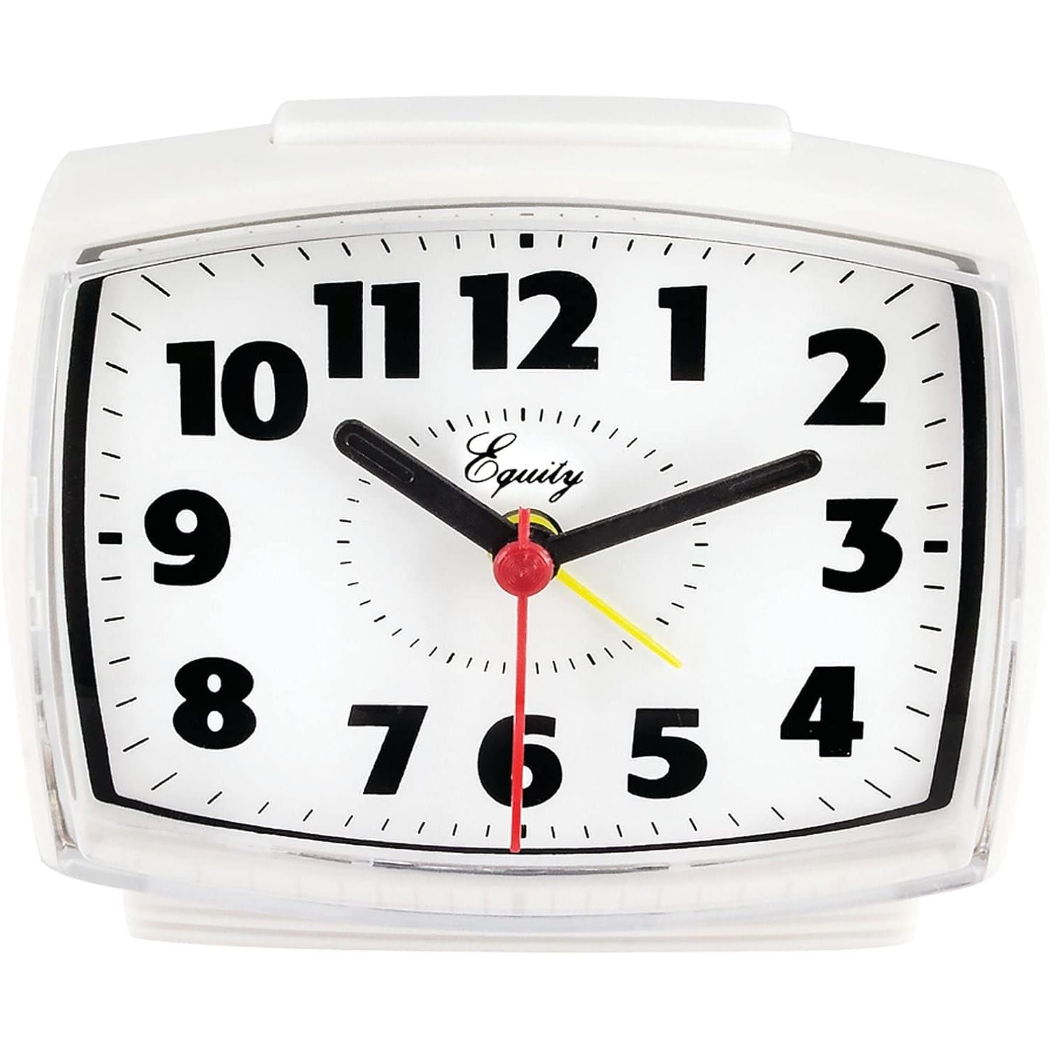 Equity 33100 Electric Silent Analog Alarm Clock With Lighted Dial