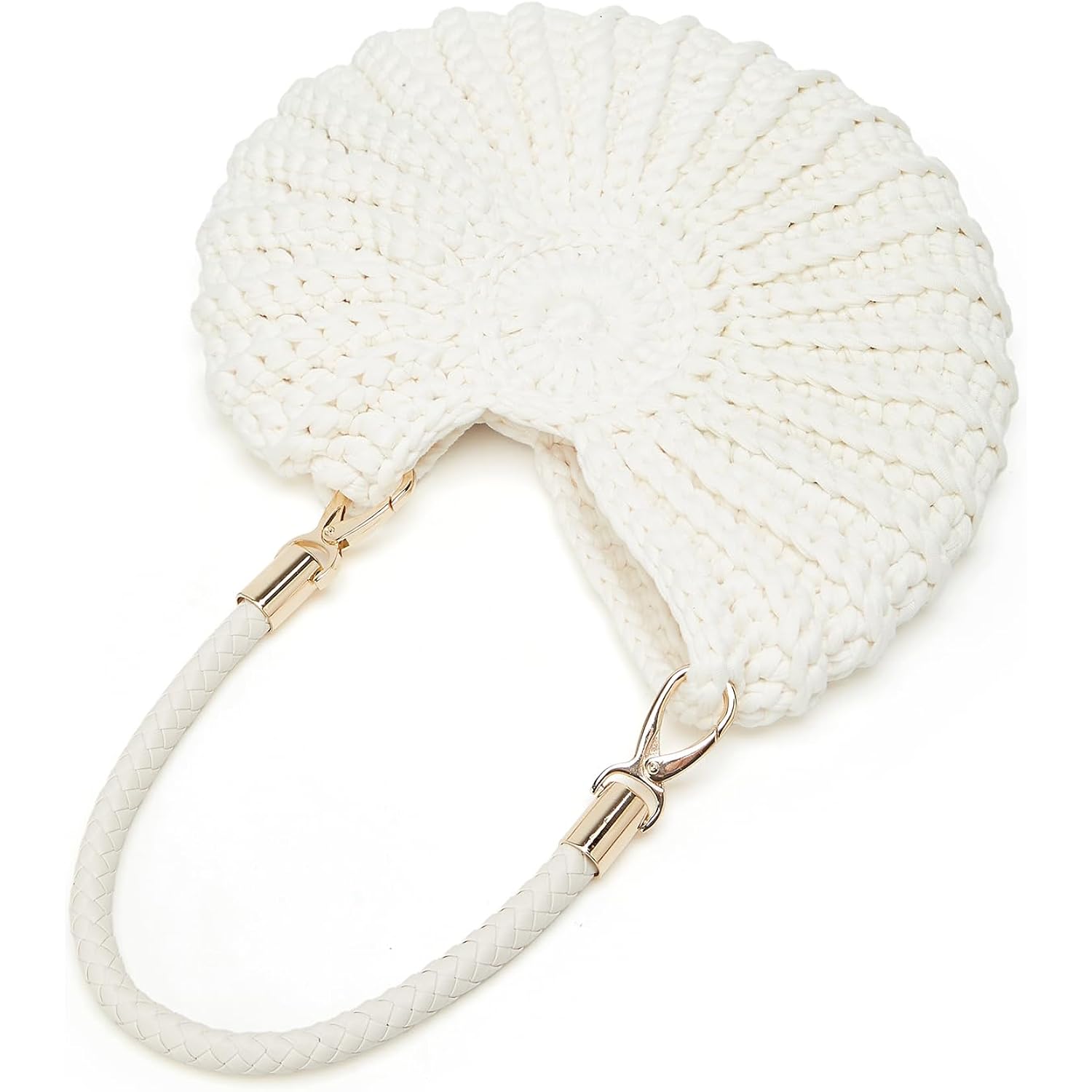 Jusavie Bohemia Crochet Handwoven Seashell Bag Women Summer Beach Bag Boho Evening Clutch Purses Shoulder Crossbody Bags 2026
