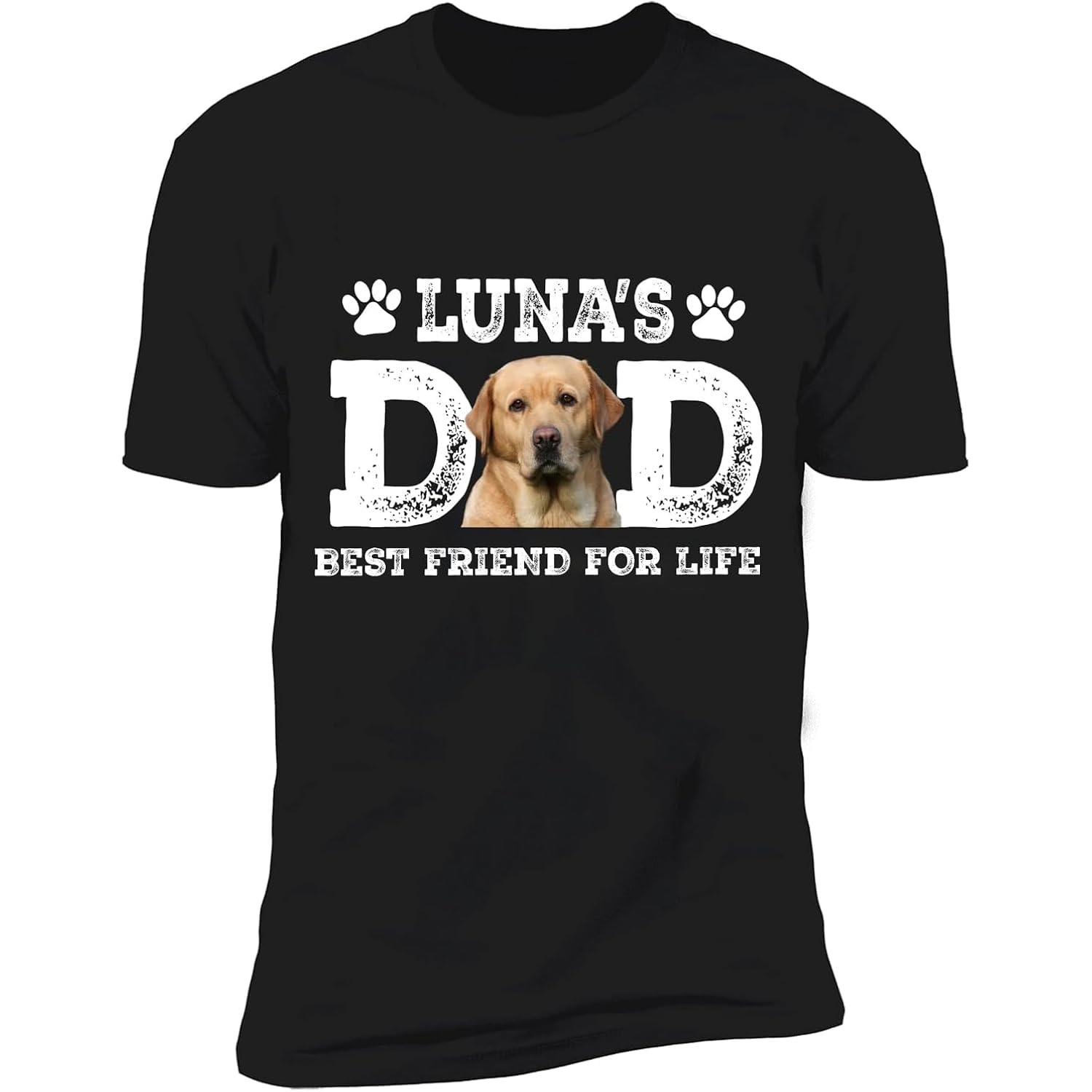 Custom Dad Vintage Photo Shirt, Personalized Best Dad Ever Shirts With Kids Photo, Funny Dad Tee, Gifts For Fathers Day 2026