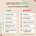 Proactiv Clean 3 Step Acne Routine W/ Pimple Patches- Sulfur Acne Treatment Cleanser, Azelaic Acid Serum, And Facial Moisturizer For Sensitive, Acne-Prone Skin- 30 Day Acne Kit With Pimple Patches