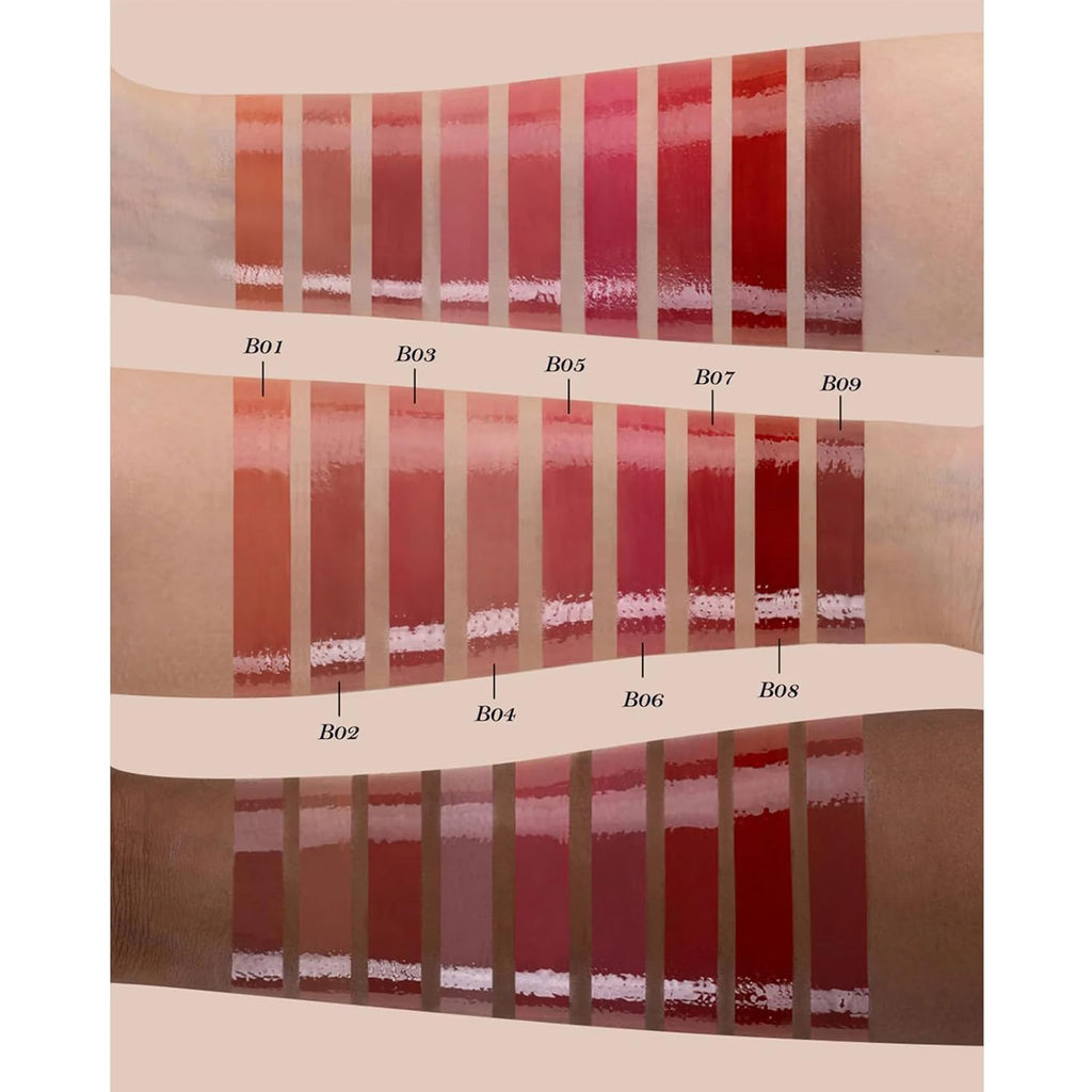 Flower Knows Swan Ballet Shine Lipstick,Hydrating Solid Lip Gloss,Moisturizing Nude peachy Tinted Lip Balm-Long Lasting Lip Gloss in Balm for Girls&Women(B02 Mary Jane)