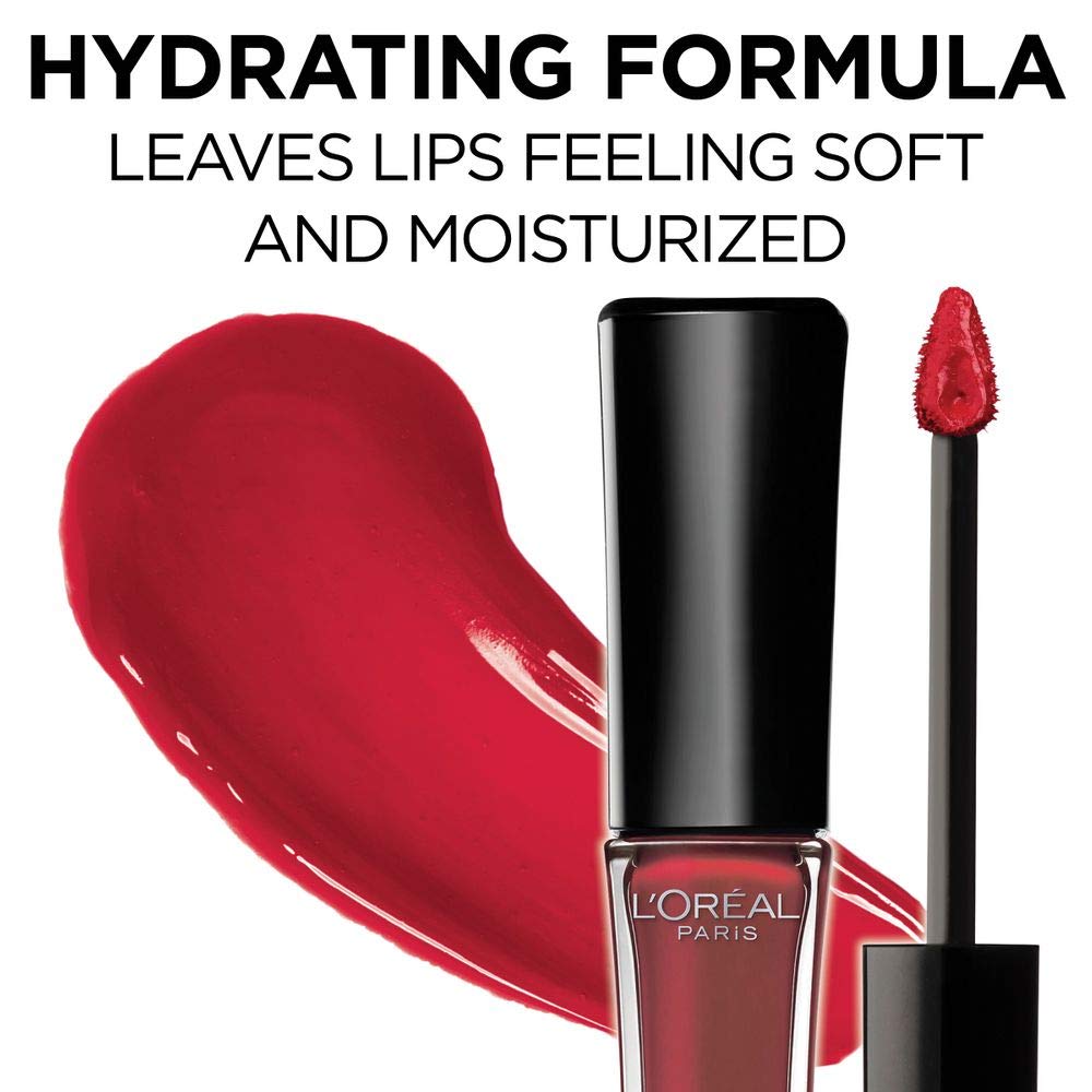 L’Oreal Paris Makeup Infallible 8 Hour Hydrating Lip Gloss, Blush, 0.21 Fl Oz