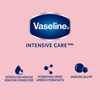 Vaseline Lotion & Lip Therapy Bundle – Healthy Hands Stronger Nails with Keratin Intensive Care Hand Lotion + Original Lip Balm Tube