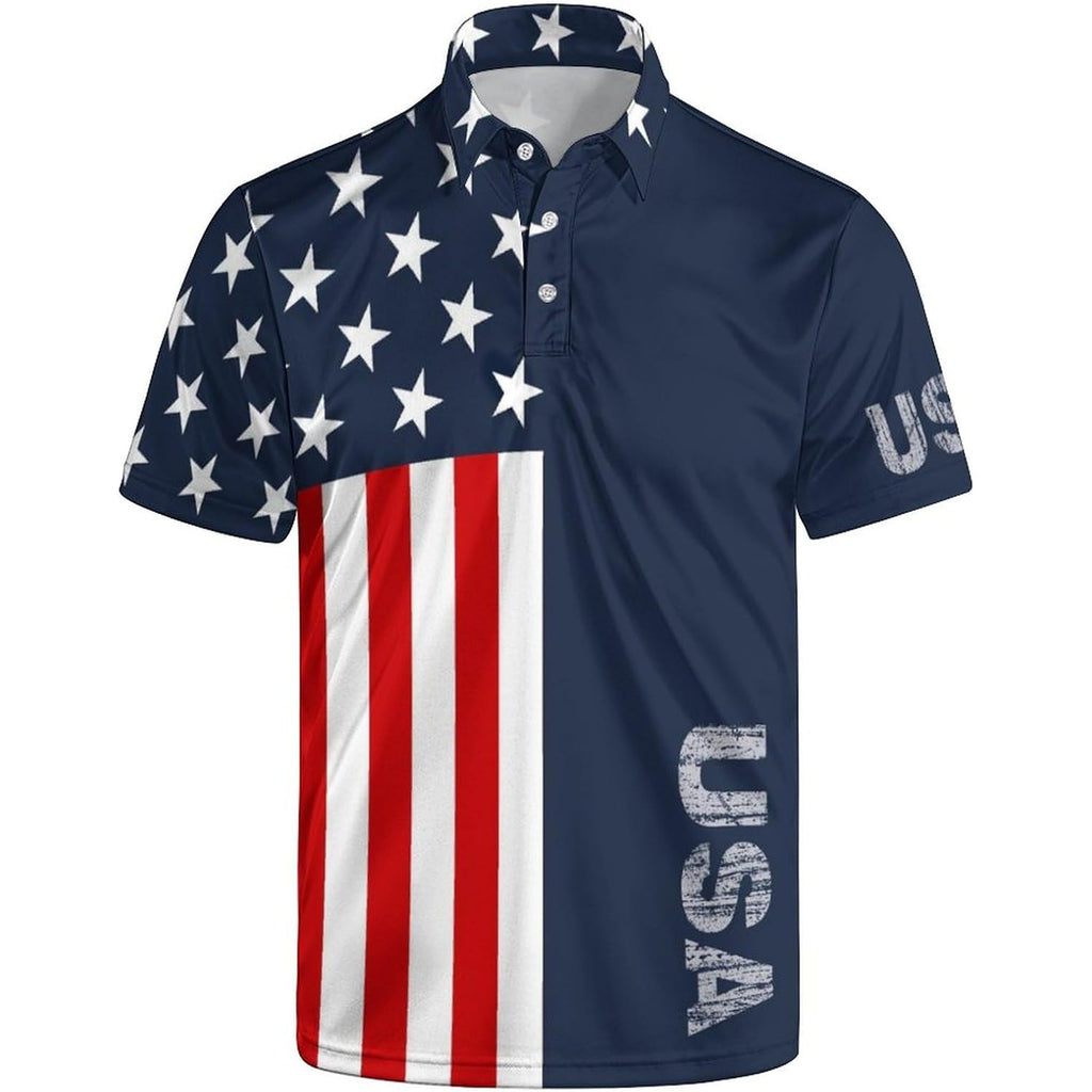 Men'S Funny Polo Shirts Short Sleeve Golf Shirt For Men Quick-Dry Golf Polo Shirt Moisture Wicking Activewear Polos