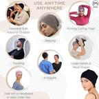 Bismaadh Unisex Soft Bamboo Viscose Sleep Cap Created For Chemo, Alopecia, Hair Loss, Essential Chemo Headwear