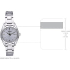 Seiko Watch For Women - Date Calendar, And Water-Resistant To 100M