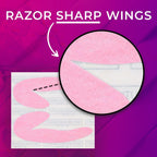 Eyeliner Stencils | Cat Eyeliner Stencil & Winged Eyeliner Tool | Made In Usa & Created By Celebrity Makeup Artist | Reusable And Flexible Eyeliner Tape & Eyeshadow Tape (Pack Of 1)
