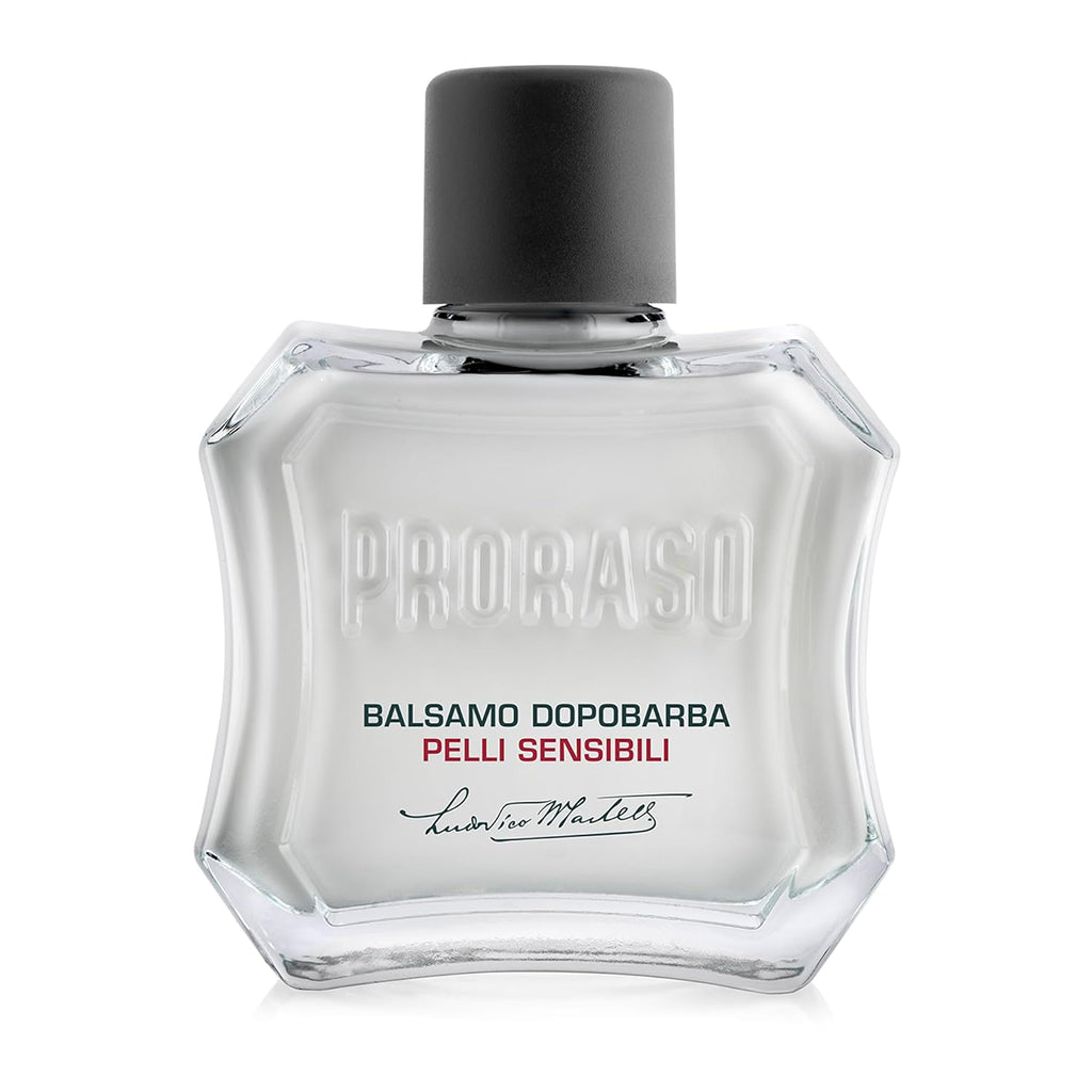 Proraso After Shave Balm for Men, Sensitive Skin Moisturizer with Oatmeal and Green Tea, 3.4 Fl Oz (Pack of 1)