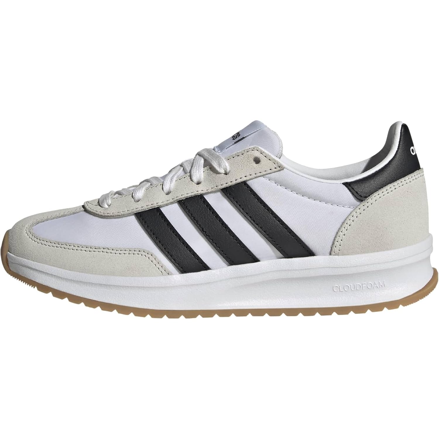 Adidas Womens Run 70S 2.0 Lace Up Sneakers Shoes Casual - Black