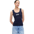 Gap Womens Ribbed Tank Top Logo