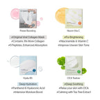 SUNGBOON EDITOR Deep Collagen Overnight Mask Hydrating Mask for Glass Skin, Wrinkle Care, Firming & Pore Refining 2,160,000PPB Collagen + 9 Peptides Korean Skincare, 4ea Gifts for Women