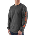 Carhartt Men'S Dearborn Loose Long-Sleeve Logo T-Shirt Closeout