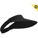 WANDER Running Sun Visor Hats Wide Brim UV Protection Sports Golf Tennis Elastic Band Mesh Cap for Women