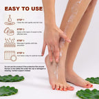 Urea Cream with 2% Salicylic Acid Foot Cream for Dry Cracked Heels, Heel Care Cream 5.29 Oz (Pack of 1)