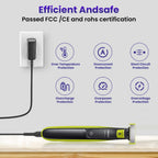 4.3V Charger Fit for Philips Norelco One Blade Old Model A00390 QP2520 QP2521 QP2522 QP2515 MG5700 MG3740 MG3720 QG3330 Electric Shaver for Phillips OneBlade Replacement Adapter Power Cord