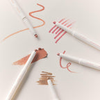 Rom&Nd Lip Mate Pencil 05 Taupey Shade - K-Beauty Natural Lip Contour & Liner With Built-In Blending Brush | 8-Hour Long-Lasting, Hydrating, Cool-Toned Definition For Fuller, Sculpted Lips
