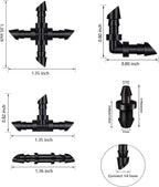 60 Pieces Drip Irrigation 1/4" Barbed Tubing End Plugs,Barbed Connectors End Cap For Drip Or Sprinkler Systems