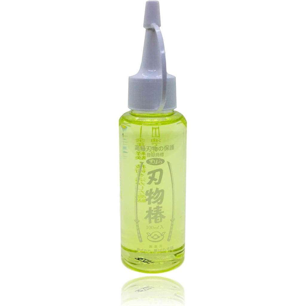 KUROBARA 100% Pure Tsubaki Japanese Knife Maintenance Camellia Oil (3.4 oz)