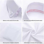 Oxford Dress Shirts For Men Big And Tall(Size Xxl Big-6Xl Big&Tall) Button Down Long Sleeve Business Casual Collared Shirts