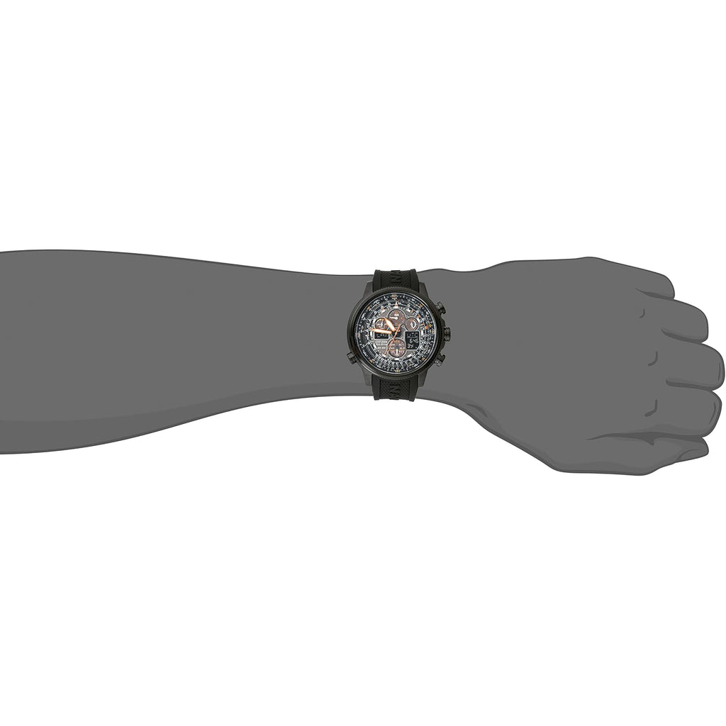 Citizen Men'S Promaster Navihawk A-T Eco-Drive Pilot Watch, Atomic Timekeeping, Chronograph