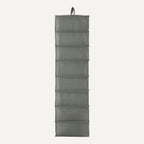 Amazon Basics 8-Tier Hanging Closet Shelf Shoe Organizer, Space Saving Storage, Foldable, 11.5 X 41 X 5.5 In, Dark Grey | For Closet Storage