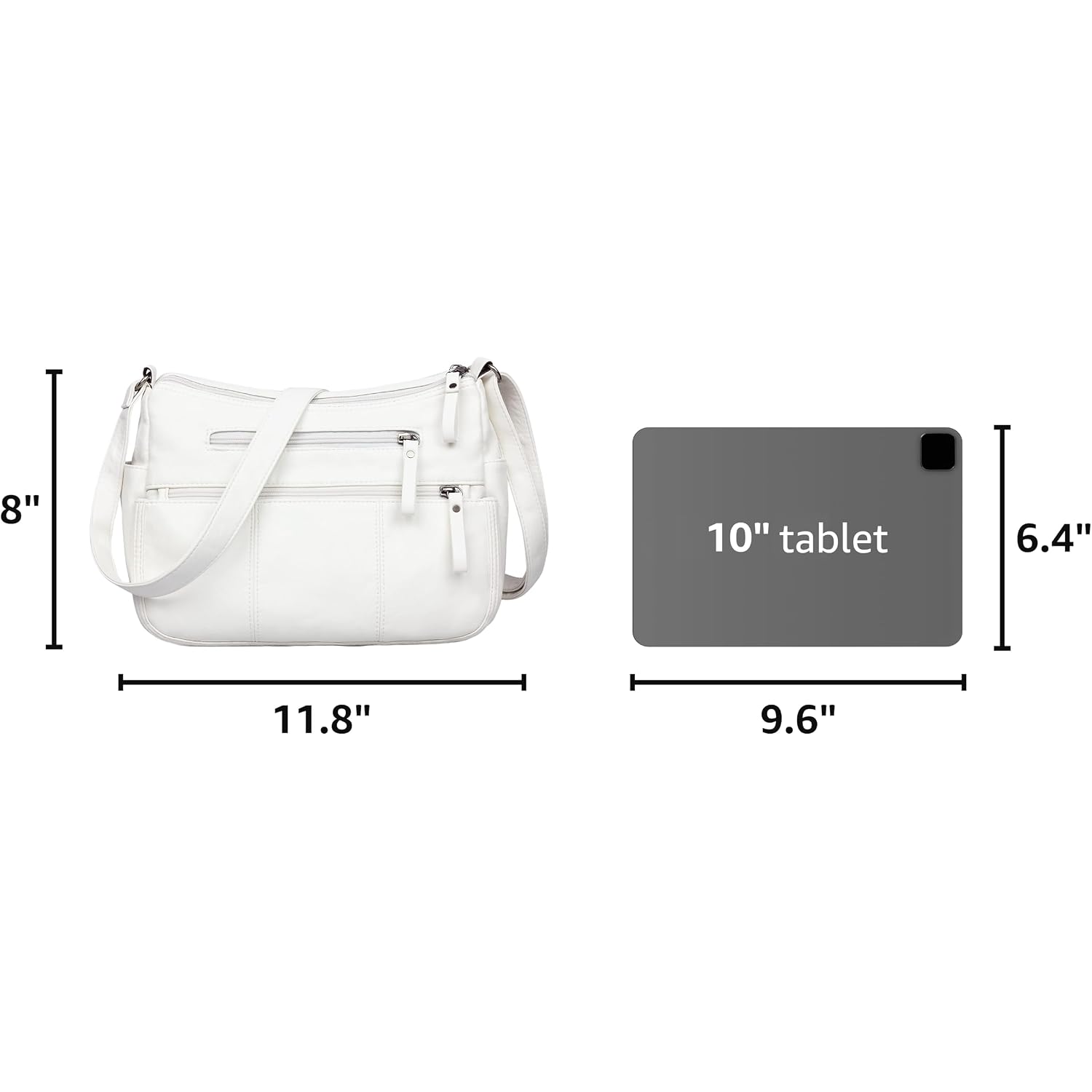 Volganik Rock Purses For Women Soft Pu Leather Shoulder Bag Ladies Crossbody Purse And Handbags Lightweight Pocketbook