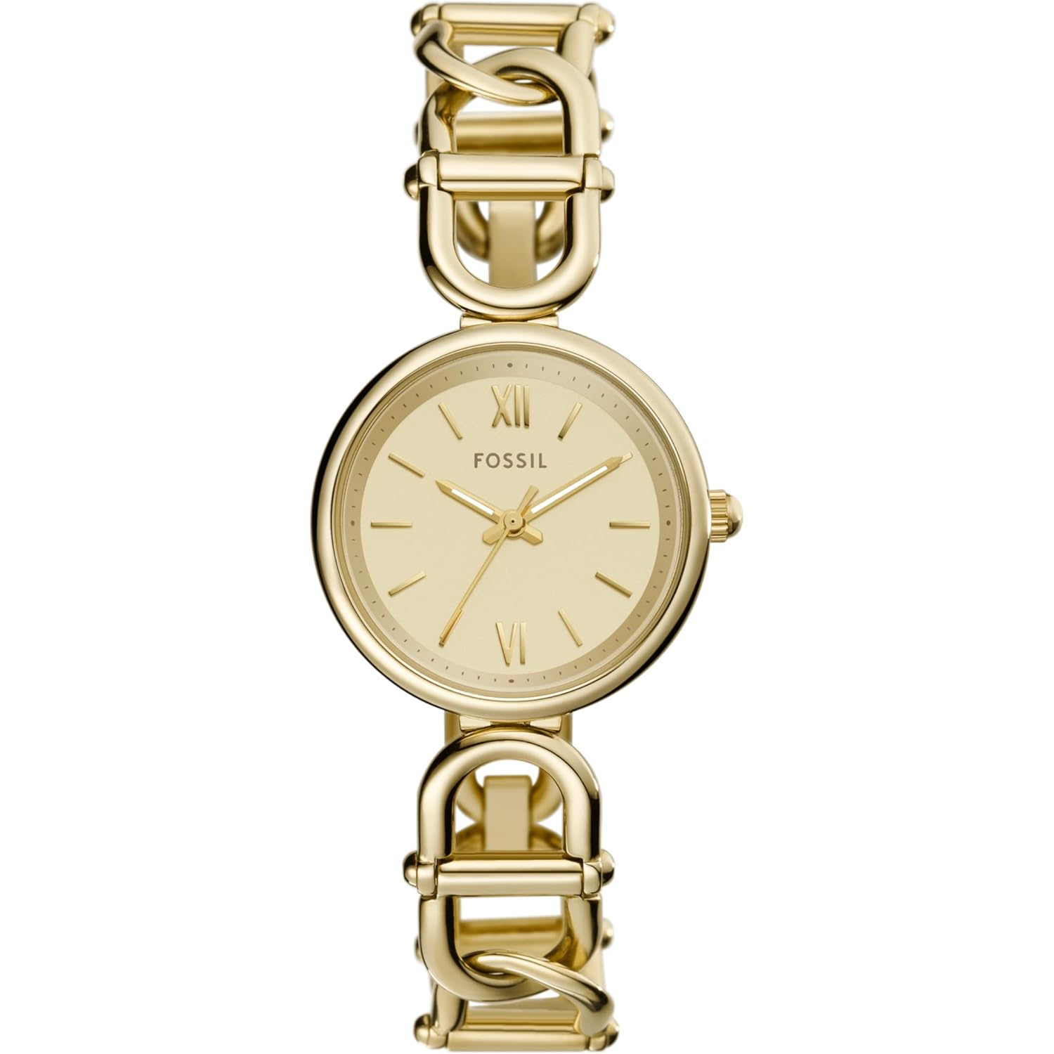 Fossil Women's Watch and Bracelet Set, Carlie Three-Hand Stainless Steel Watch for Women and Bracelet Set